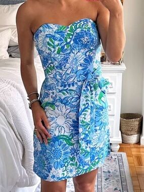 Lilly Pulitzer Kylo Strapless Skirted Romper